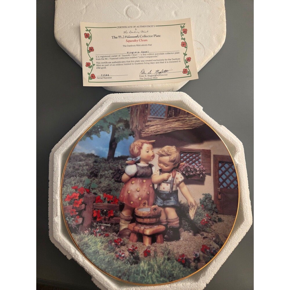 "Squeaky Clean" Collector Plate